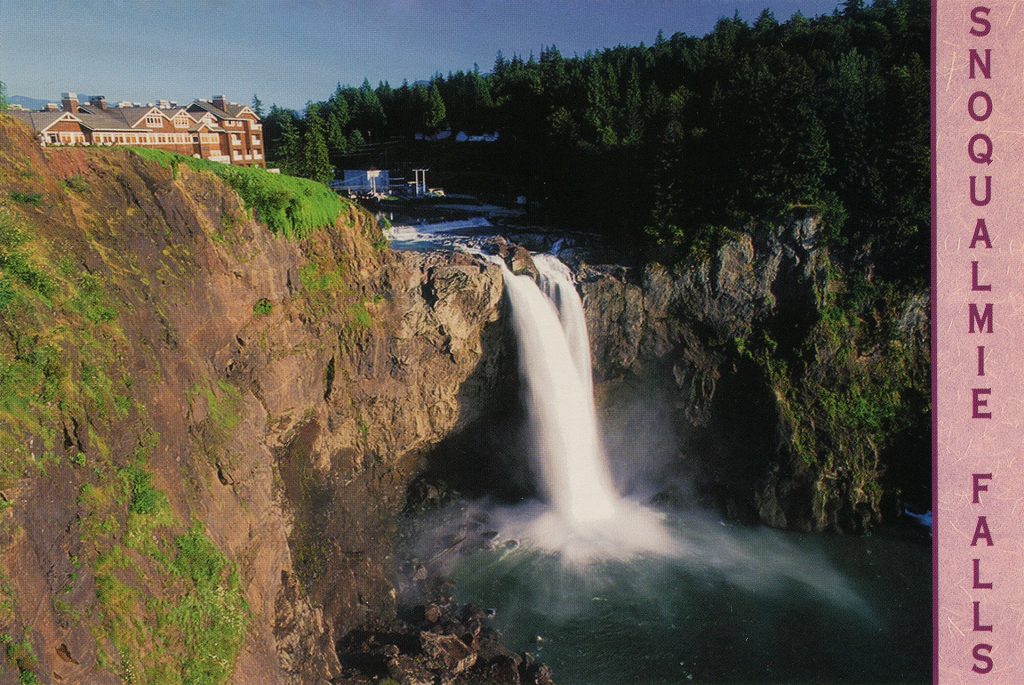 Snoqualmie Falls postcard