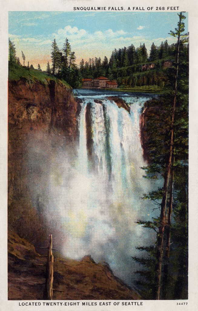 Front of Snoqualmie Falls