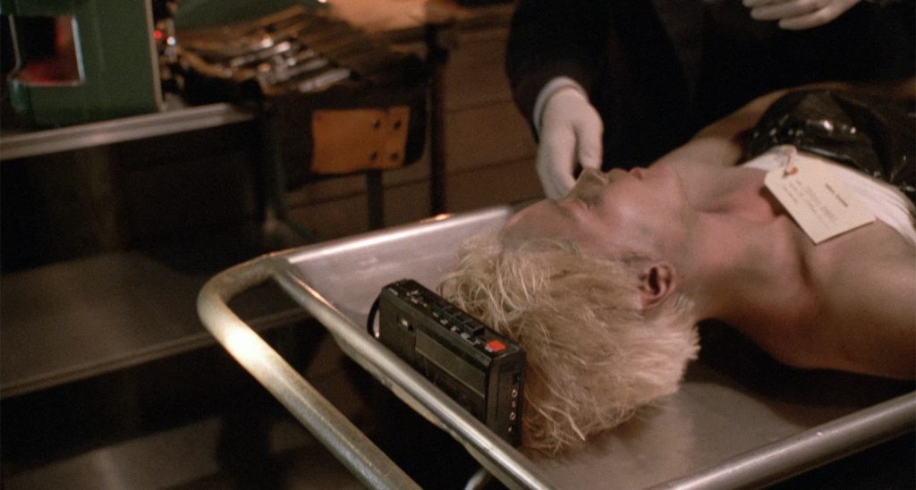 Teresa Banks in the Deer Meadow morgue
