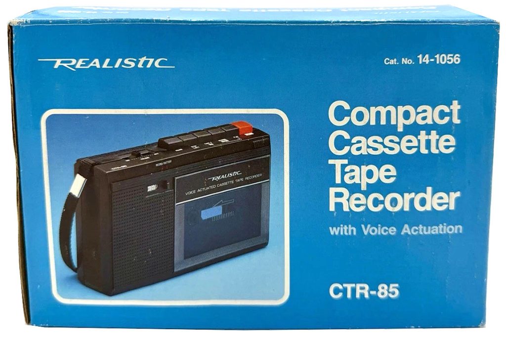 Realistic CTR-85 Compact Cassette Tape Player
