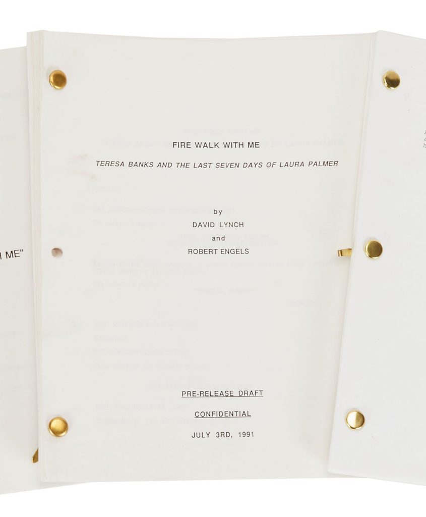 Cover of Twin Peaks: Fire Walk With Me script from July 1991