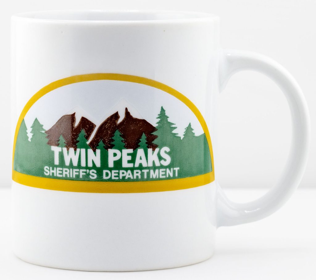 Front of Twin Peaks Sheriff's Department Mug