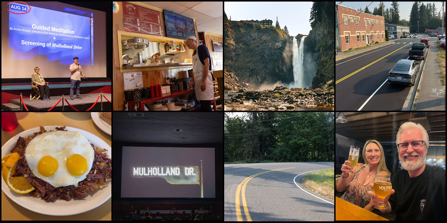 Image collage from We Live Inside a Dream weekend events
