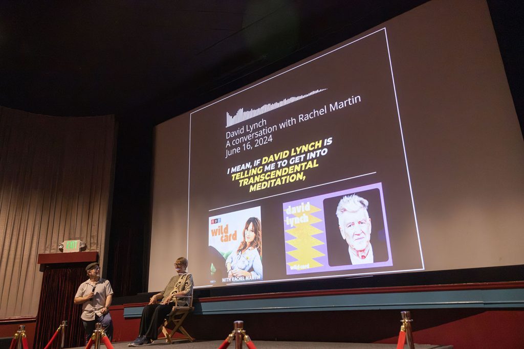 Kevin and Annie on stage at North Bend Theatre