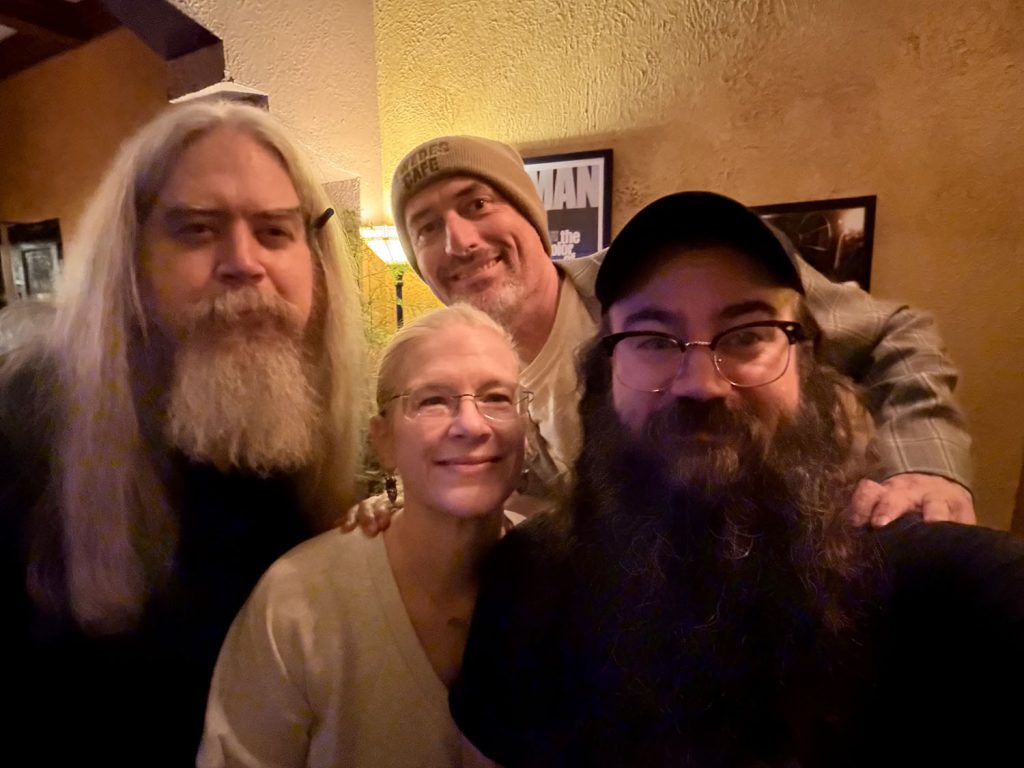 Daniel Knox, Jen Ryan, Scott Ryan and Vinnie Guidera