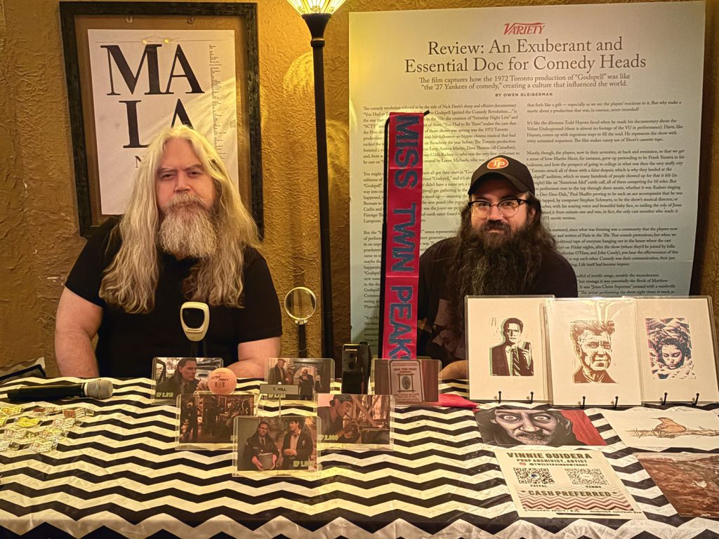 Daniel Knox and Vinnie Guidera at Prop Table