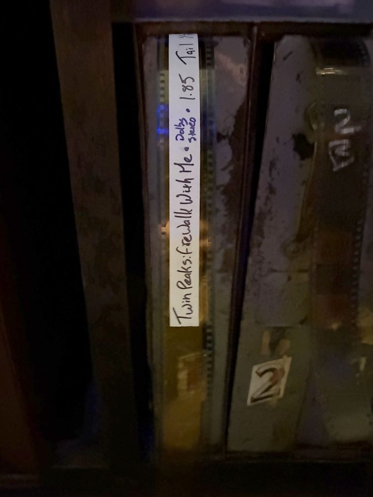 Case for 35mm print of 35mm Strip from Twin Peaks: Fire Walk With Me
