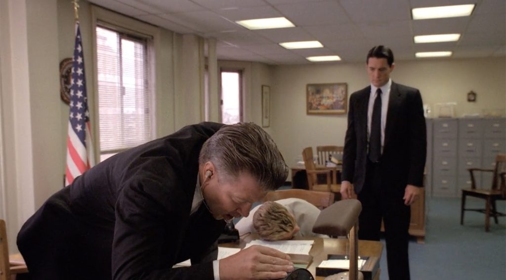 Gordon Cole and Dale Cooper