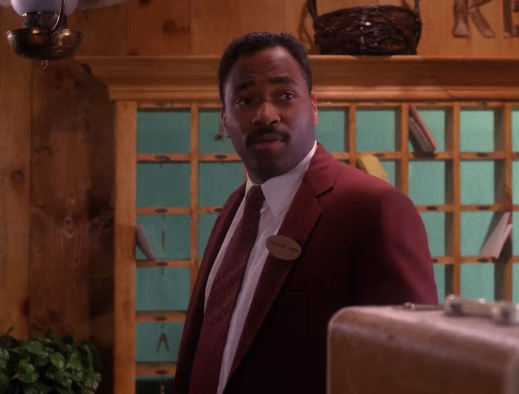 Randy at Front Desk