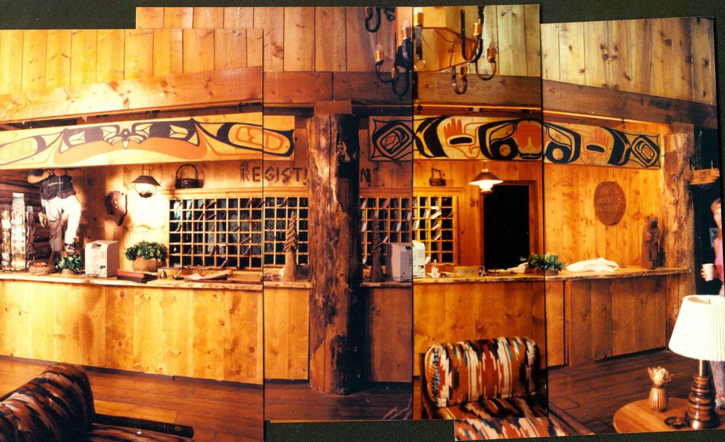 Great Northern Hotel registration desk
