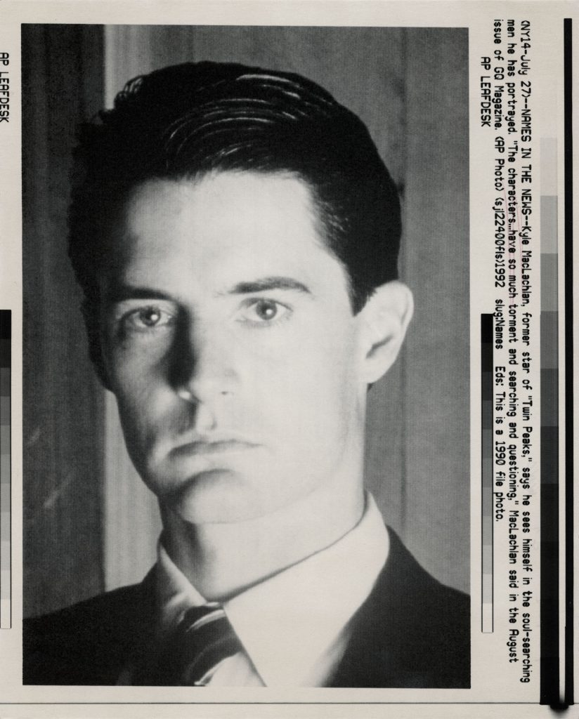 AP Leafdesk photo of kyle MacLachlan