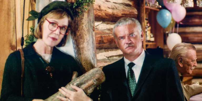 Log Lady, Pete Martell, and Mayor Dewayne Milford