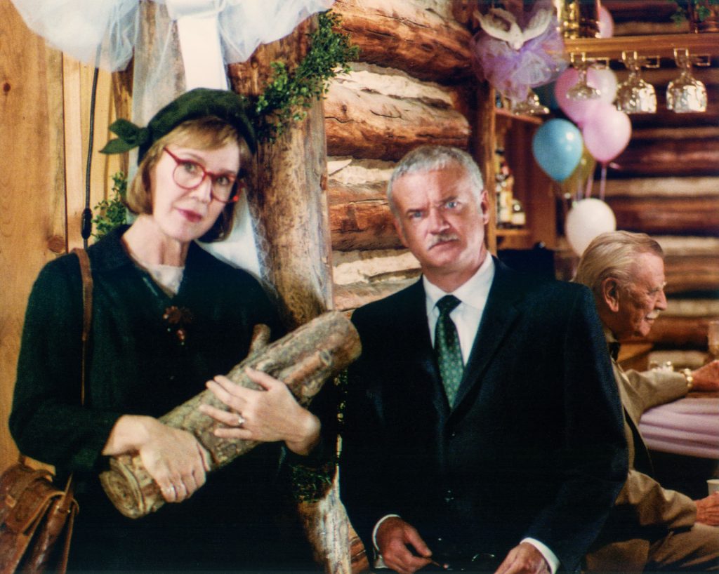 Log Lady, Pete Martell, and Mayor Dewayne Milford