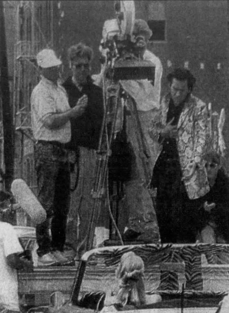 Behind the scenes of David Lynch filming Wild at Heart