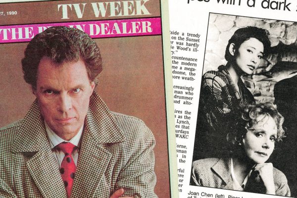 TV Week cover and newspaper article about Richard Beymer