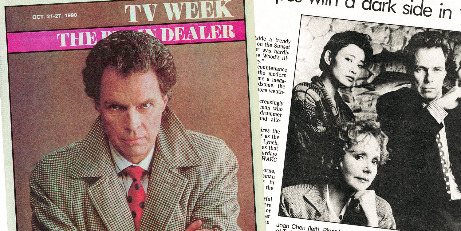 TV Week cover and newspaper article about Richard Beymer