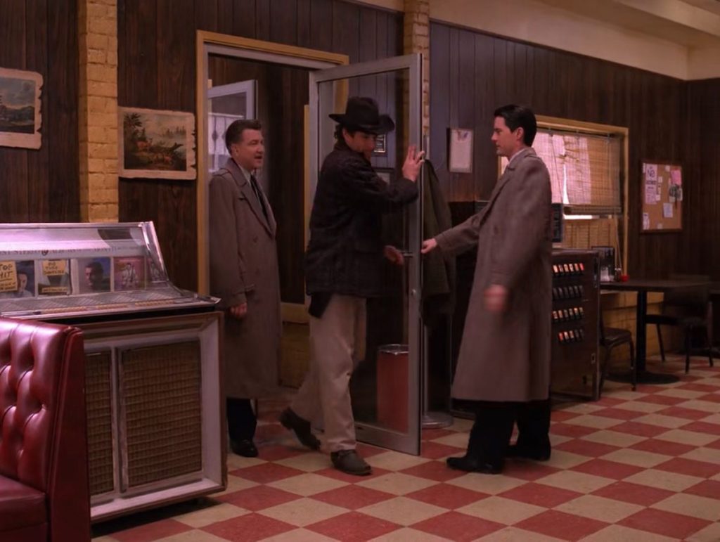 Gordon Cole, Sheriff Truman and Agent Cooper