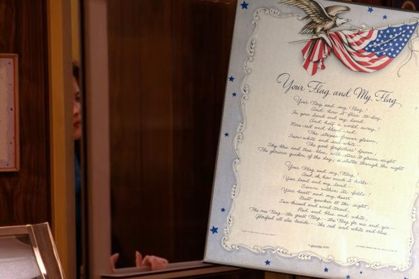Double R Diner and "Your Flag and My Flag" print