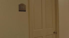 Door to apartment