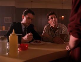 Episode 1.001 - Cooper and Truman with Pie