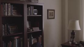 Bookshelf in an paratment