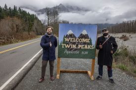 Twin Peaks fan by Welcome to Twin Peaks Sign