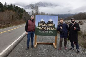 Twin Peaks fan by Welcome to Twin Peaks Sign