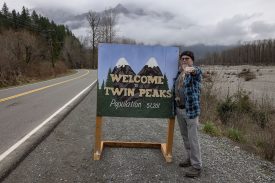 Twin Peaks fan by Welcome to Twin Peaks Sign