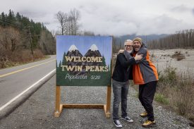 Twin Peaks fan by Welcome to Twin Peaks Sign