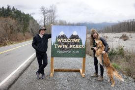 Twin Peaks fan by Welcome to Twin Peaks Sign