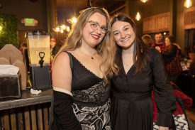 People at the Damn Fine Dance Party during the Real Twin Peaks