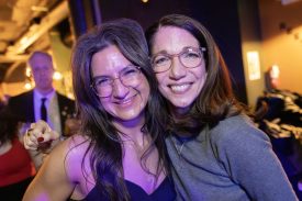 People at the Damn Fine Dance Party during the Real Twin Peaks