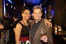 People at the Damn Fine Dance Party during the Real Twin Peaks