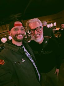 People at the Damn Fine Dance Party during the Real Twin Peaks