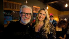 People at the Damn Fine Dance Party during the Real Twin Peaks