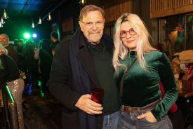 People at the Damn Fine Dance Party during the Real Twin Peaks