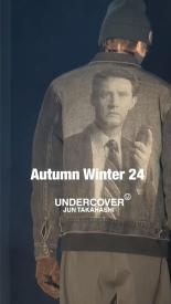Model wearing Twin Peaks apparel by Undercover