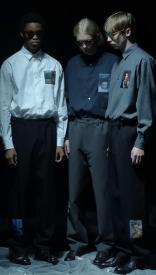 Models wearing Twin Peaks apparel by Undercover
