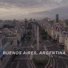 Buenos Aires, Argentina - Establishing Shot