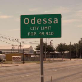 Odessa, Texas Establishing Shot