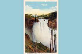TPB Postcard SnoqualmieFallsLodge CPJohnstonCo 3228