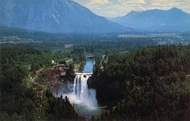 TPB Postcard SnoqualmieFalls C-311 JosefScaylea