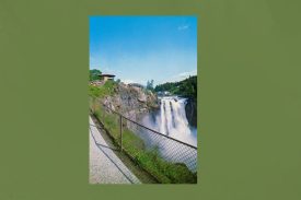 TPB Postcard SnoqualmieFalls C-36 CliffordEllis