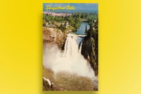 TPB Postcard SnoqualmieFalls C25541 CPJohnston