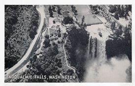 TPB Postcard SnoqualmieFalls S-249 GraycraftCardCo