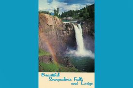 TPB Postcard SnoqualmieFalls SmithWestern P66666